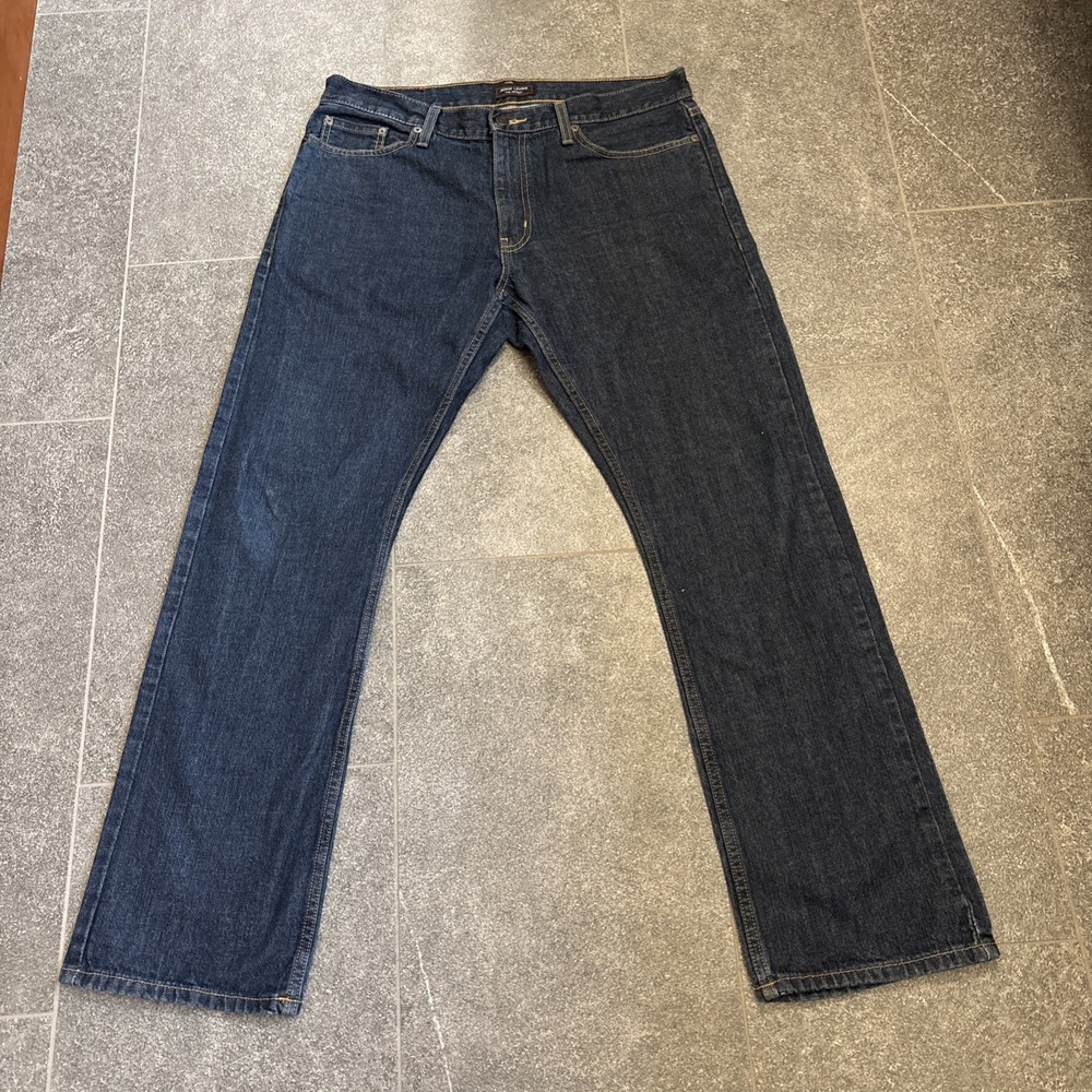 Adam Levine Jeans Mens 34x32 The Patriot Straight Fit Denim Dark Blue